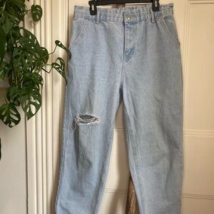 Light Blue Larina Distressed Jeans